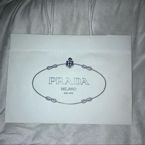 Prada Shopping Bag + Envelope